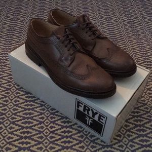 Gorgeous Frye James Lug Wingtip Ladies’ Oxfords